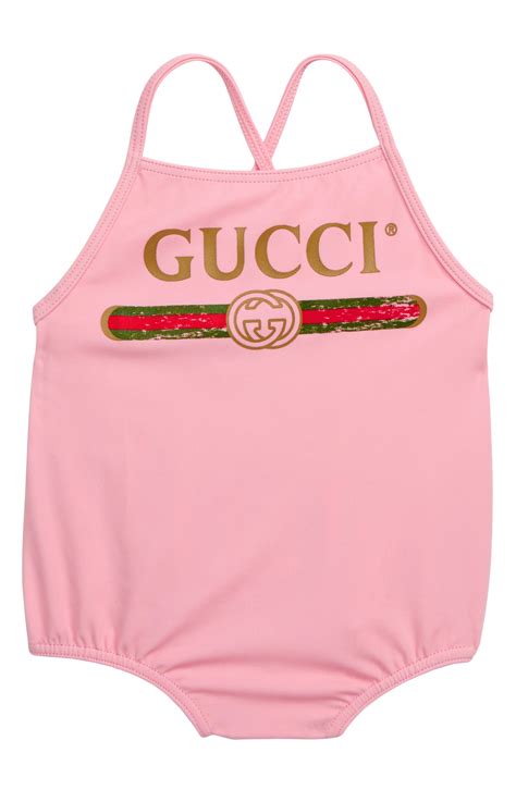 gucci infant swimsuit